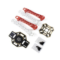 Kit de Châssis de Drone F450 Quadrotor avec Train d'Atterrissage, Accessoires pour Avions RC Multi-Rotor à Quatre Rotor