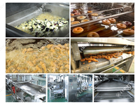 Automatische Doorlopende Transportband Friteuse Vishuid Gehaktballetjes Varkensvlees Gebakken Kipnugget Frituurmachine