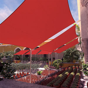 <span class=keywords><strong>5x6m</strong></span> Car Park Sun Red Shade Sails Sun Shadow Sail 100% HDPE Sun Shade Sail Uv - Product Image 4