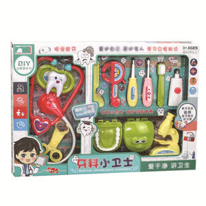 2023 nouveau bébé <span class=keywords><strong>docteur</strong></span> jouets semblant jouer mallette jouant <span class=keywords><strong>docteur</strong></span> jouet ensemble médecine boîte jouets dentiste - Product Image 5