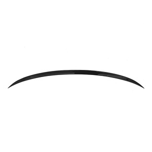 Bmw Rear Spoiler F10 Glossy <b>Black</b> Carbon Texture Abs Material Trunk <b>Wing</b> For 2013-2016 5 Series - Product Image 5