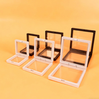 Boîte d'emballage pour bijoux en plastique avec logo personnalisé SIFOO, support flottant à membrane 3D, boîte de rangement pour collier