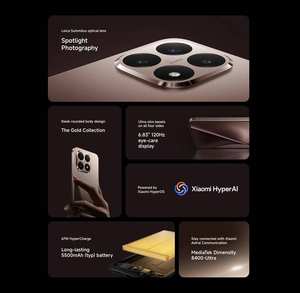 Nuevo Smartphone Xiaomi 15T Versión Global 2025 con Dimensity 8400-Ultra/Pantalla AMOLED de 6.83" y 120Hz/5500mAh Carga de 67W - Product Image 5