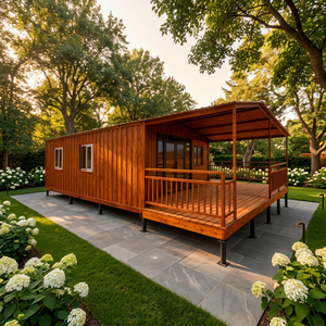 Casa Contenedor Expandible de 20 pies/40 pies, Estructura de Acero Resistente de Alta Calidad, Impermeable, de Ensamblaje Rápido, Espacio Modular para Vivir - Product Image 1