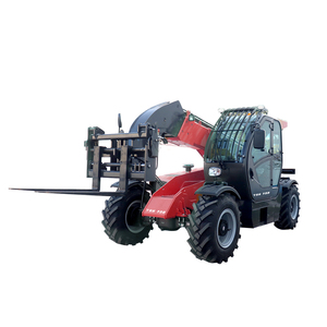 bibo 3Ton 4Ton 7M Telescopic Handler All Terrain Farm Telescopic with Bucket <b>Construction</b> <b>Lifter</b> Telehandler - Product Image 2