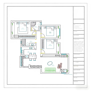 Progettazione Professionale Residenziale con Design <span class=keywords><strong>Architettonico</strong></span> 3D per Soggiorno, Camera da Letto, Cucina, Casa Prefabbricata - Product Image 1