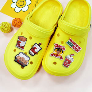 เครื่องประดับรองเท้าพีวีซีเคสโทรศัพท์สุดสร้างสรรค์แบบทำมือกระเป๋าใส่ของตกแต่งในสต็อกเครื่องประดับรองเท้าอาหารเม็กซิกันเครื่องรางเครื่องรางรูปลูกเจี๊ยบ - Product Image 4