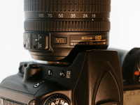 Objectif zoom AF S Nikkor 18-105 mm d'occasion pour monture Nikon F, également compatible avec les objectifs 18-55, 18-140, 55-200 pour appareils photo reflex numériques APS-C