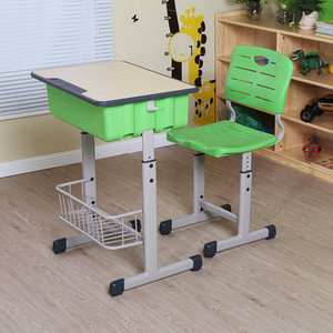 Conjunto Escolar Económico, Escritorio y Silla Individual <span class=keywords><strong>para</strong></span> Estudiantes, Mesa y Silla <span class=keywords><strong>para</strong></span> Aula, <span class=keywords><strong>Muebles</strong></span> Escolares <span class=keywords><strong>para</strong></span> Primaria - Product Image 1