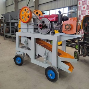 Yüksek Verimli Portatif Mini Çeneli Kırıcı - Beton/Çakıl/Tuğla Kırma İçin Konveyörlü - Product Image 4