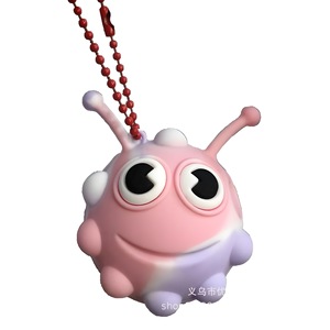 Juguete Antiestrés de Burbujas para Dedos, Descomprimidor 3D con Forma de Oruga, Pelota de Plástico para Aliviar el Estrés, Juguete para Niños de 5 a 7 Años - Product Image 3