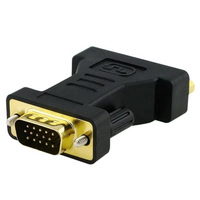 Adaptador de convertidor de video Xput macho VGA a hembra DVI I DVI 24 + 5 puertos