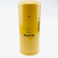 Pièces de rechange pour moteur d'excavatrice 1r-0739 Filtre à huile pour moteur de camion 1R0739 utilisé pour le filtre de machines de construction Caterpillar