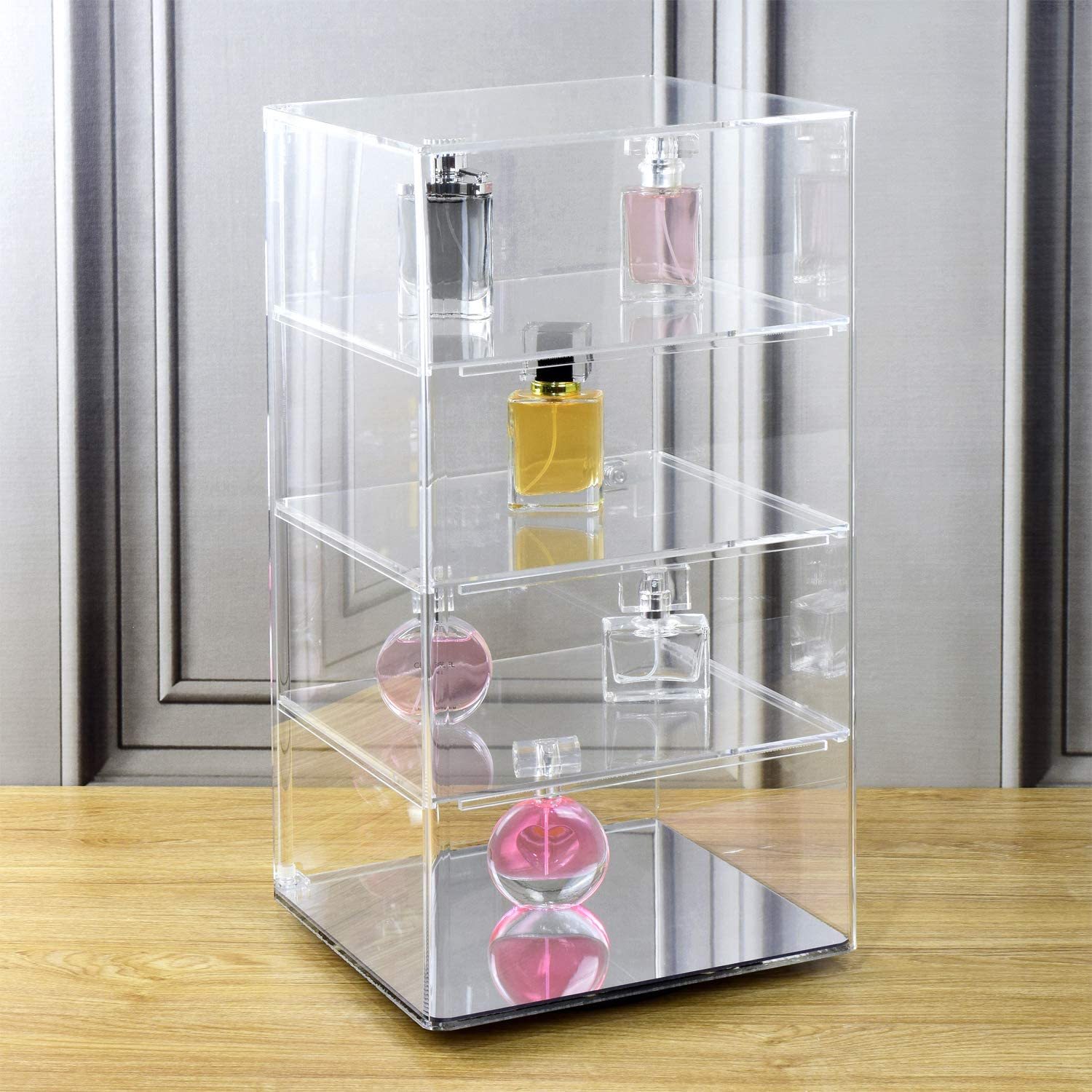 Vitrine En Acrylique Avec Serrure Et Clés – Haute Transparence – Pour Collectionneurs – Empilable