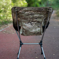Chaise de camping légère en aluminium personnalisée, utilisable en extérieur, sur la plage, pour la pêche, la cuisine et la chambre, chaise pliante de type lune