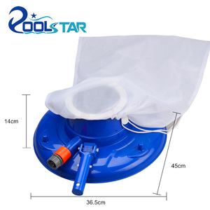 Poolstar blu acqua ventosa piscina sottovuoto in plastica resistente grande borsa elegante 'mangiato' per una comoda pulizia della piscina - Product Image 2