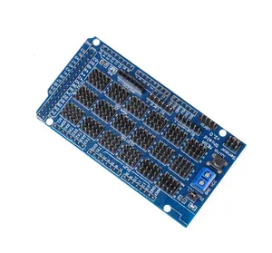 Untuk Arduino MEGA Sensor Shield V1.0 V2.0 papan pengembangan ekspansi khusus MEGA 2560 Sup IIC Bluetooth SD Robot bagian DIY