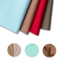 Tissu teint uni léger tissé en polyester/coton indonésien professionnel pour garçons vêtements robes sacs matelas