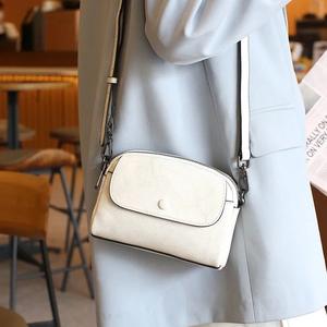 Bolso Bandolera de Cuero Genuino para <span class=keywords><strong>Mujer</strong></span>, Estilo Coreano 2026, Bolso para Teléfono Chic y Original, Bolso de Hombro Casual y Versátil - Product Image 4