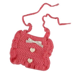 Nouvelles ventes d'usine personnaliséesPet automne/hiver tricoté écharpe Pet Crochet collier <span class=keywords><strong>princesse</strong></span> bavoir collier pour animaux de compagnie - Product Image 3