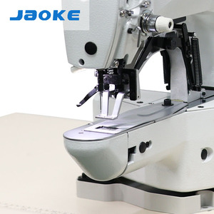 JAOKE 1900 Máquina de Coser Computarizada de Cama Plana para Remallar, Automática, para Jeans, Perforación de Ojales y Cinta Mágica - Product Image 2