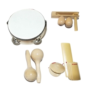 Wholesale Children Wooden Orff Percussion Instrument Set Multifunctional Rhythm Musical For Kindergarten <b>Music</b> Class Teaching - Product Image 2