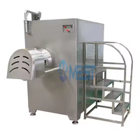 Hachoir à viande industriel de haute qualité pour poisson, viande congelée et aliments pour animaux de compagnie, broyeur à viande, machine à hacher