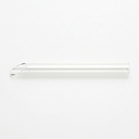 Pailles à boire jetables écologiques en plastique PP/PLA compostables, personnalisables, droites et colorées pour thé à bulles Boba et jus