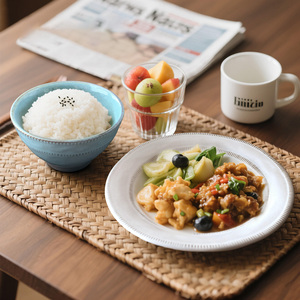 Juego de Cubiertos Desechables Ecológicos de Porcelana Moderna en Color Sólido, Tazón, Cuchara, Tenedor, Cuchillo, Palillos para Comer Arroz y Postres en Casa - Product Image 6