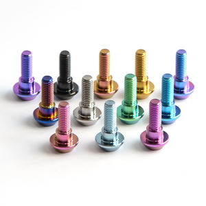 Tornillos de Rotor de Freno de Disco de Titanio TITST M6x20mm, Accesorios para Motocicleta, Tornillos Hexagonales Cónicos para Motor <span class=keywords><strong>Yamaha</strong></span> R1 R6 - Product Image 6