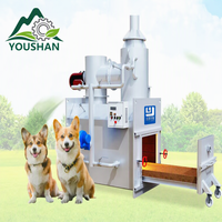 Four de crémation animale à décomposition thermique haute efficacité, crémateur écologique pour abri pour animaux, salon funéraire pour animaux, traitement des animaux