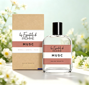Eau De Toilette <span class=keywords><strong>MUSC</strong></span> per Uomo, Profumo al Neroli, Sandalo e Muschio, <span class=keywords><strong>Fragranza</strong></span> Legnosa 100ml Spray, Lunga Durata, Ecologica e Naturale - Product Image 6