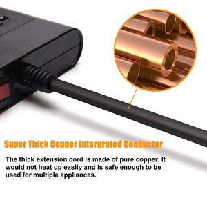 Toma de corriente Universal con puerto USB/toma de corriente con torre de tira de alimentación - Product Image 3