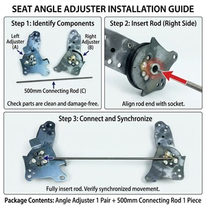 Accessoires de réglage électrique des sièges pour Ford Everest, haute précision, installation facile, pièces de modernisation et de remplacement des sièges - Product Image 6