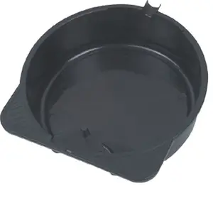 Simply Tools High quality 8L oil drain pan easy and safe change oil for car Black Thermoplastic