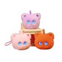 Juguete de Peluche Interactivo Mart AI Chat Elf Cat, Muñeco de Peluche con Expresiones Cambiantes, Juguete Educativo para Niños, Regalo
