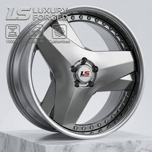 Jantes forgées chromées flottantes à 3 branches en Y pour B-MW M2 M3 M-ercedes S550, jantes de voiture en alliage personnalisées de 17 à 22 pouces - Product Image 1