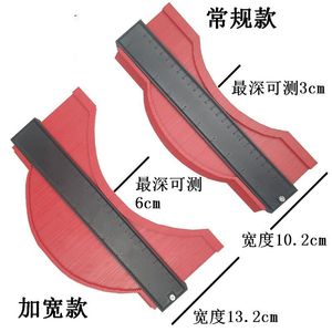 เครื่องวัดรูปทรง Haihua ทำจากพลาสติก ABS ความแม่นยำสูง ไม้บรรทัดวัดรัศมีแบบพกพา - Product Image 5