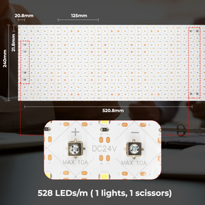 Panneau <span class=keywords><strong>LED</strong></span> ultra long, haute densité, luminosité élevée, feuille de lumière <span class=keywords><strong>LED</strong></span> flexible pour rétroéclairage de comptoir en marbre - Product Image 2