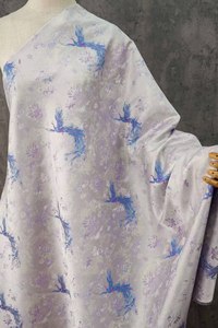 Beliebter 2025 Hochwertiger Brokat-Jacquard Japan Organza Nigerianischer Spitzenstoff für Kleidung, Kleider, Mäntel, Taschen und Futter - Product Image 4