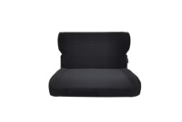 Siège arrière Jeep Wrangler TJ à dégagement rapide, année 97-06, glissière universelle, respirant, en PU