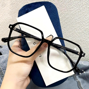 The New 9044 TR90 <b>Large</b>-<b>frame</b> Personalized Anti-blue Light UV400 Glasses <b>Frame</b> Is Suitable for Both Men and Women Makeup Making - Product Image 1