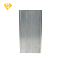Plaque de refroidissement par extrusion de forme spéciale pour dissipation thermique, profilé en aluminium série 6000 découpé pour panneau publicitaire extérieur