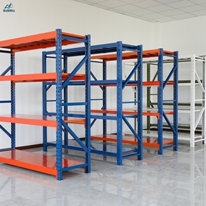 מדפי אחסון מתכת כבדים למחסן, ללא ברגים, עם הגנה מפני קורוזיה - Product Image 6