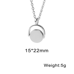 Collier avec pendentif pour chien et chat en acier inoxydable gravé sur mesure, plaqué <span class=keywords><strong>or</strong></span>, personnalisé, cadeau <span class=keywords><strong>d</strong></span>'anniversaire pour animaux de compagnie - Product Image 1