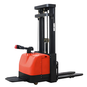 Capacidad de carga de <span class=keywords><strong>2500kg</strong></span> de servicio pesado 3300mm Altura de elevación Bomba hidráulica E de bajo ruido y Mango antideslizante Apilador eléctrico industrial - Product Image 4