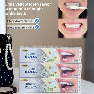 Dentifrice Éclaircissant en Gros Capios au Bicarbonate de Soude 110g, Blanchiment des Dents, Élimine les Taches Dentaires, Soin Buccal Nettoyant - Product Image 2