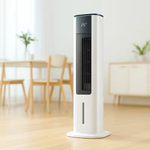 Climatiseur sur pied électrique avec purificateur d'air, télécommande, ventilateur tour chaud/froid, économie d'énergie, faible bruit, ventilateur sans pales - Product Image 5