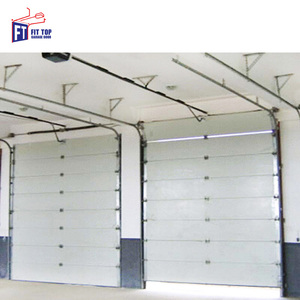 <span class=keywords><strong>Porte</strong></span> de <span class=keywords><strong>garage</strong></span> coupe-vent industrielle <span class=keywords><strong>Porte</strong></span> d'entrepôt à levage vertical pour utilisation en usine - Product Image 6