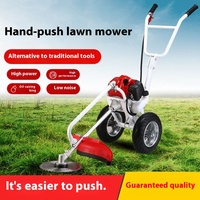 Tondeuse rotative à essence 4 temps de qualité industrielle 52cc Motoculteur de jardin multifonctionnel et machine à creuser pour verger, pelouse et jardin